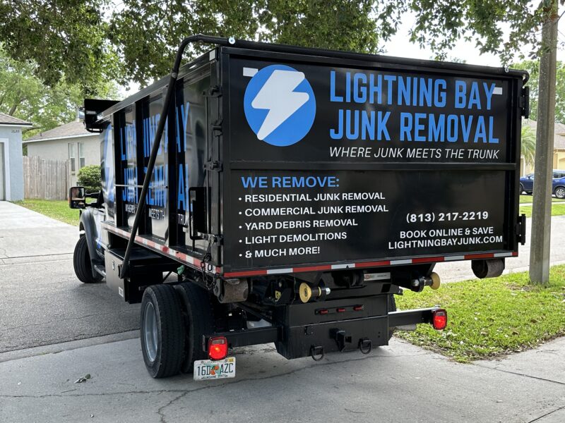 Lightning Bay Junk Back of Truck