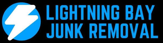 lightning junk removal logo
